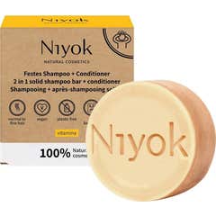 Niyok Champô Sólido Condicionador Vitamina 80 g