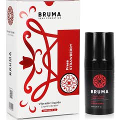 Bruma Vibrador Líquido Ultradeslizante Morango 15ml