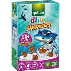 Gullón Galletas Dibus Sharkies Cacao Sin Gluten Bio 250g