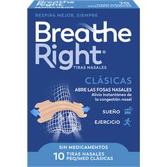 Breathe Right® Tiras Nasais Pequenas 10 peças