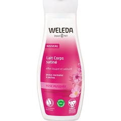 Loção Corporal Weleda Satin Rose 200ml