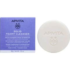 Apivita Espuma Limpeza Suave Rosto e Olhos 80g