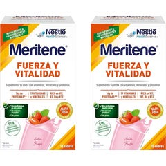 Meritene Força e Vitalidade Morango 2x15 Sachês