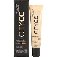 Citycc Creme Hialurónico Anti-Poluição Spf15 #Medium 40 M