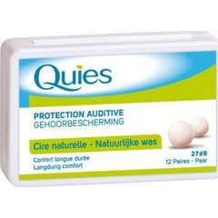 Quies Protecção Auditiva Cire Naturelle 24uts