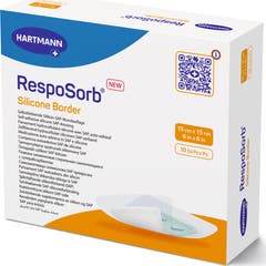 Hartmann RespoSorb Silicone Border 15 x 15 cm 10 unid.