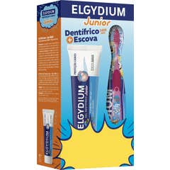 Elgydium Junior Kit Pasta Dentes Bubble + Escova Dentes