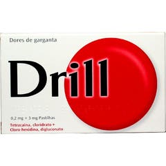 Drill 0,2mg + 3mg 24 Pastilhas