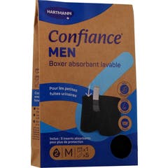Confiance Men Boxer Absorvente Lavável Tamanho M 1 unid