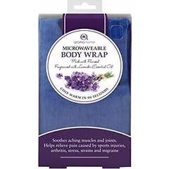 Aroma Home Blue Boxed Microwaveable Body Wrap 1ud