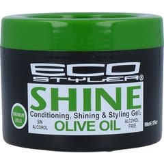 Eco Styler Gel Brilho Fijador Aceite Oliva Sin Alcohol Fuert 89ml