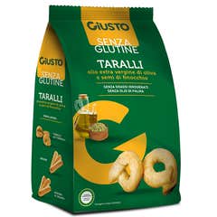 Giusto Sin Gluten Taralli Hinojo Bio 175g