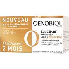 Oenobiol Protecção Solar Intensiva Pele Sensível 2X30 Cápsulas