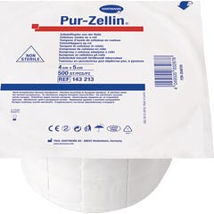 Pur-zellin Celulose Compressor 4 X 5 Cm