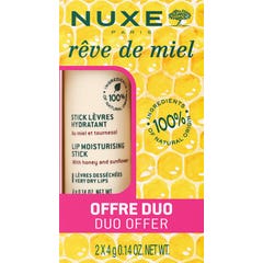 Nuxe Reve de miel stick 2 x 4 g