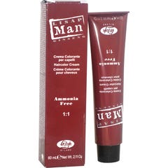 Lisap Man Coloração Homem N3 Castanho Escuro 60 ml