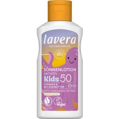 Lavera Loção Solar Sensitiv Kids Spf50 100 ml
