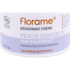 Florame Desodorizante Creme 24H Pele Sensível Bio 50 g