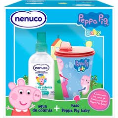 Peppa Pig Set Agua de Colonia 240ml + Vaso Baby