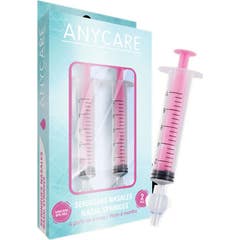 Anycare Jeringa Aspirador Nasal Rosa 1 Par