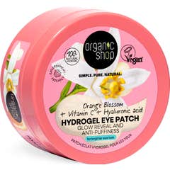 Organic Shop Hydrogel Eye Patch Orange Blossom 60 Unidades
