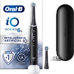 Oral-B Kit Io 6S Cepillo Dental Negro + 2 Refill