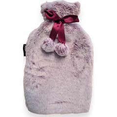 Calindoo Bolsa de Água Quente Capa Laço Framboesa 2 L