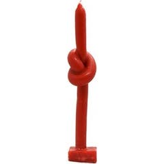 Aromasenses Vela Nudo Roja 2cmx24cm 1ud