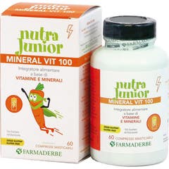 Farmaderbe Nutra Junior Mineralvit 100 60comp
