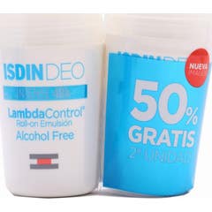 Isdin Deo Lamdba Control Roll-On 2x50ml