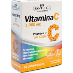 Santelle Vitamina C Não Ácida 30capsulas