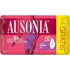 Ausónia Pensos Higiénicos Airdry Super Alas 30 Unidades