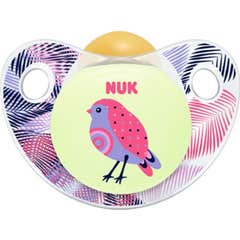Nuk Trendline Night & Day Latex 0-6m Chupeta T1 1 Unidade
