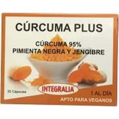 Integralia Curcuma Plus com Pimenta Preta e Gengibre 30Caps