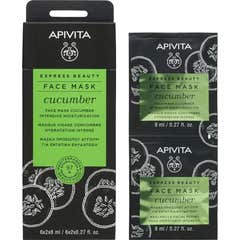 Apivita Face Mask Cucumber 2x8ml
