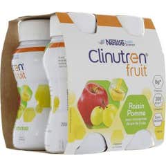 Fruta Clinutren Pom/Rais 200mlx4
