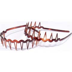 Inca Diadema Concha Francesa Pinchos 1ud