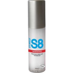 S8 Lubricante Base de Agua Calor 125ml