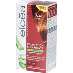 Elcea Coloração Permanente Aloe Vera 7.44 Cobre 140 ml