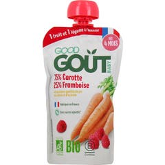 Good Goût Puré de Cenoura e Framboesa Bio 4 Meses 120 g
