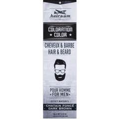Hairgum Coloração de Barba e Cabelo 3 Castanho Escuro 60 g