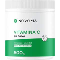 Novoma Vitamine C en poudre - Acide L(+) Ascorbique - Pot 500 Nutrivita, 500gr