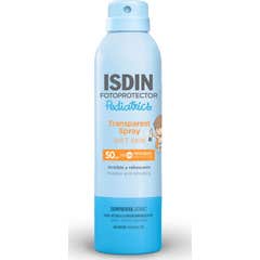 Fotoprotector Pediátrico ISDIN SPF50+ Molhado Transparente 250ml