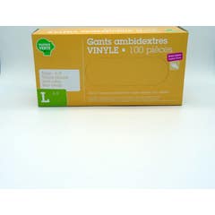 Luva de Vinil Ambi Vinil B100 Lmv Leve e Sólido