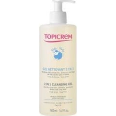 Topicrem Baby Gel de Limpeza Baby 2 em 1 Cabelo & Corpo Orgânico 500 ml