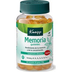 Kneipp Gummies Memoria 60uds