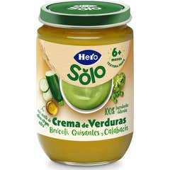 Hero Solo Creme de Legumes Brócolos Ervilhas Curgete 190 g