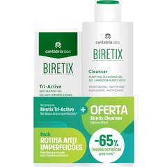 Biretix Pack Tri-Active Gel + Oferta Biretix Cleanser 200 ml