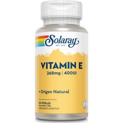 Solaray Vitamina E 400IU 50 Pérolas