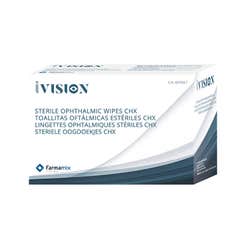 Ivision Toalhetes Oftálmicos Estéreis CHX 20 unid.